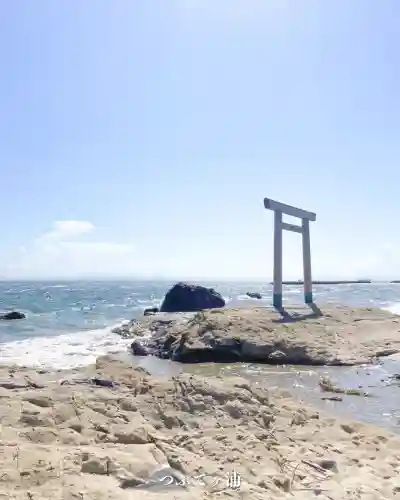 つぶてヶ浦鳥居（伊勢神宮遥拝所）の鳥居