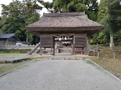 玉若酢命神社の山門