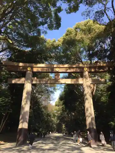 明治神宮の鳥居