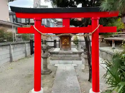 安方神社の鳥居