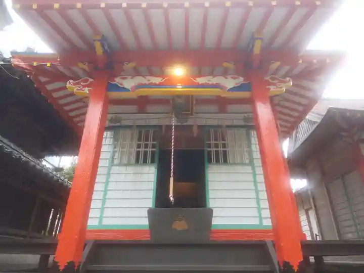 諏訪神社の本殿・本堂