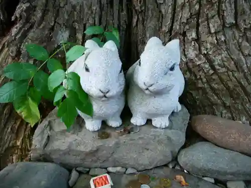 帯廣神社の狛犬