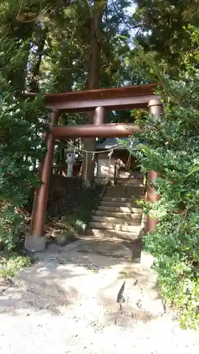 熊野三枝祇神社の鳥居