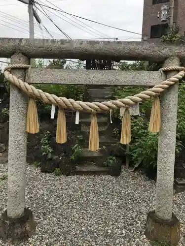 前橋神明宮の鳥居