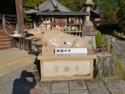 三室戸寺の狛犬