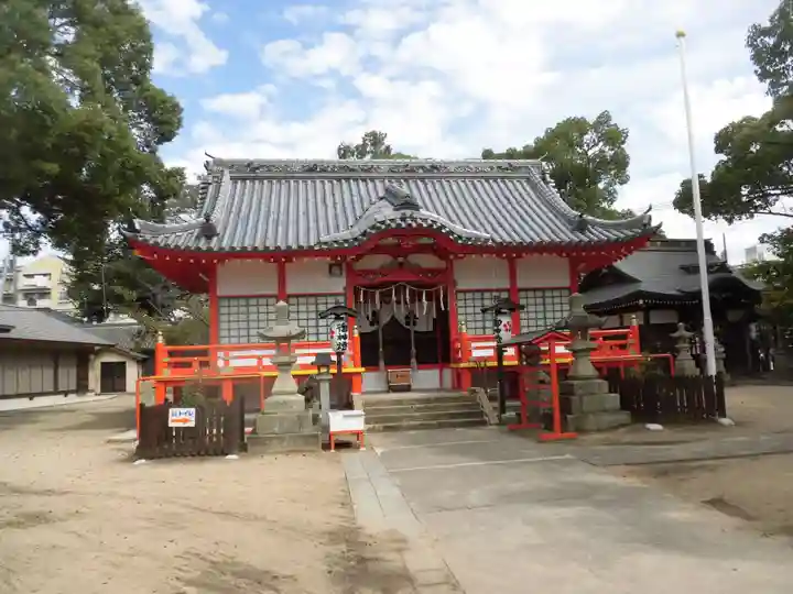 粟津天満神社の本殿・本堂