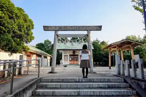 神明社（岩崎神明社）の鳥居