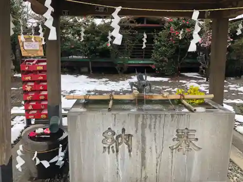 今市報徳二宮神社の手水舎