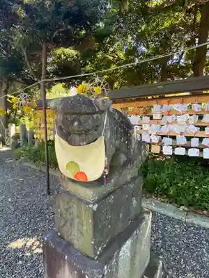 菊田神社の狛犬