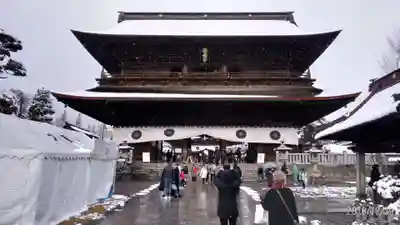 善光寺の山門・神門