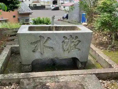 熊野神社の手水舎