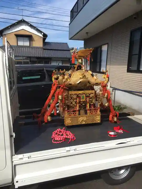 飯部磐座神社のお祭り