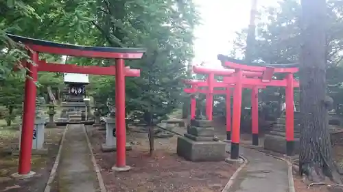 富良野神社の鳥居