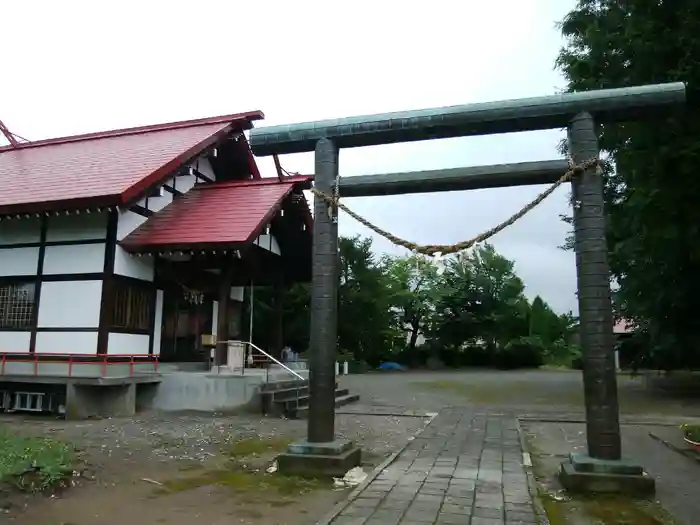 江部乙神社の鳥居