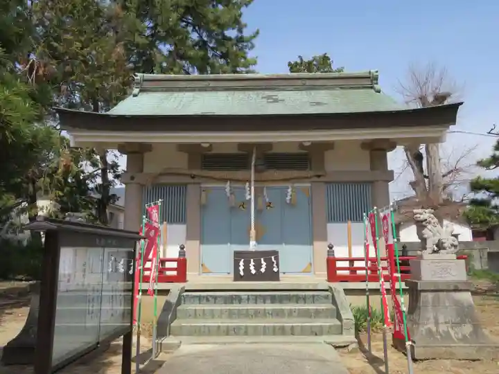 比枝神社の本殿・本堂