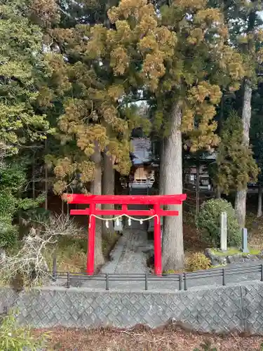 須山浅間神社の鳥居