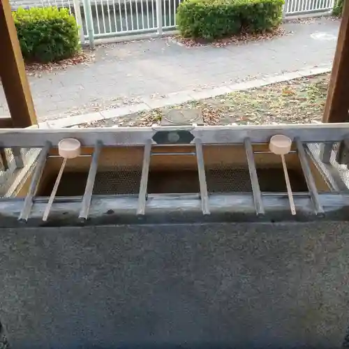 荏原神社の手水舎