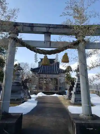 須田神社の鳥居