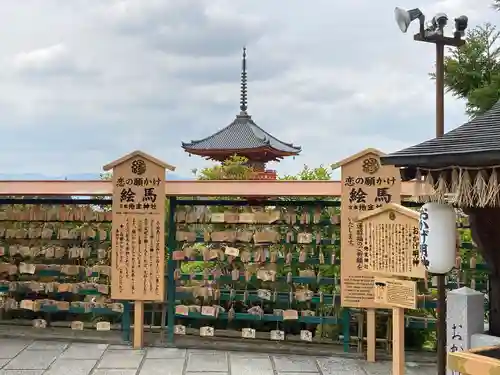 地主神社の絵馬