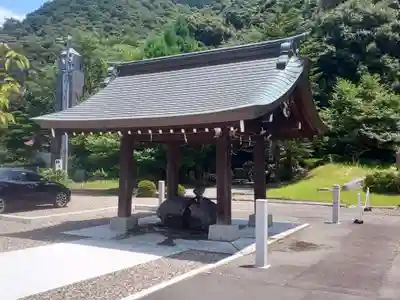 岐阜護國神社の手水舎