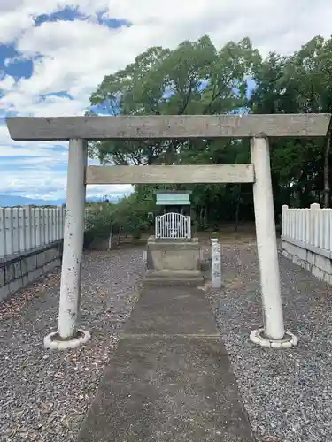 神明神社の鳥居