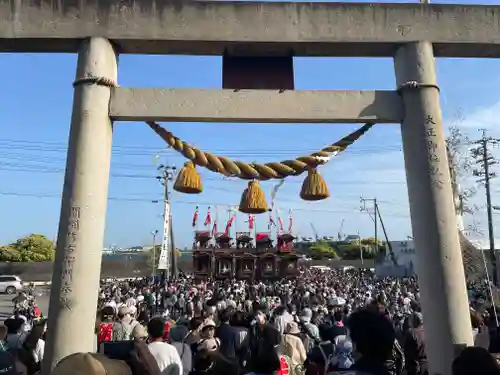 神前神社のお祭り