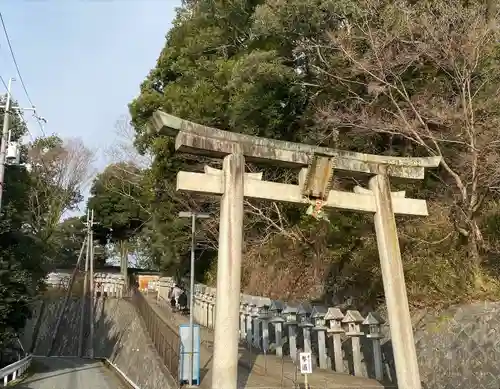 朝護孫子寺の鳥居