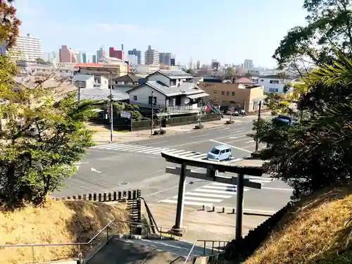 宮崎天満宮の鳥居