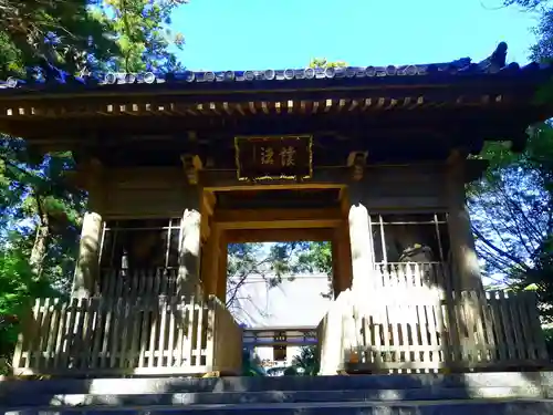 龍潭寺の山門・神門