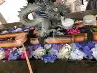 楽法寺(雨引観音)の手水舎