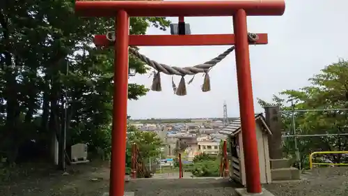 星置神社の鳥居