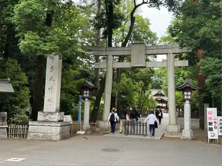 布多天神社の鳥居