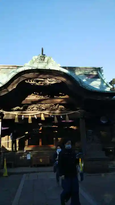 下総国三山 二宮神社の本殿・本堂