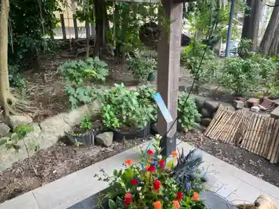 東海市熊野神社の手水舎
