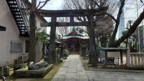 秋葉神社の鳥居