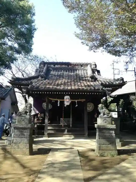 矢切神社の本殿・本堂