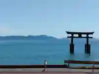 白鬚神社の鳥居