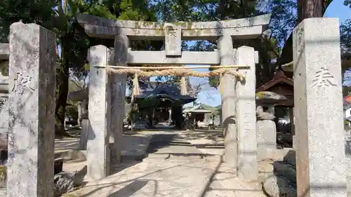 大歳神社の鳥居