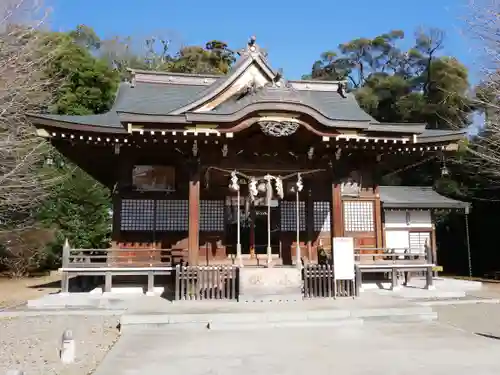 女化神社の本殿