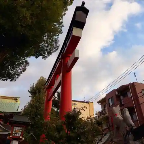 京濱伏見稲荷神社の鳥居