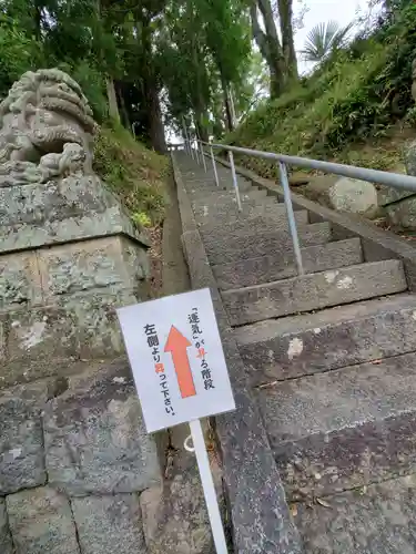 阿久津「田村神社」（郡山市阿久津町）旧社名：伊豆箱根三嶋三社の狛犬