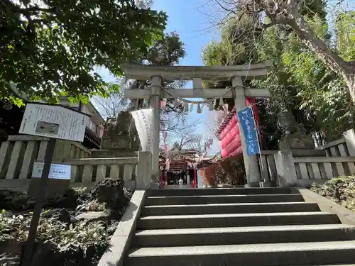 居木神社の鳥居