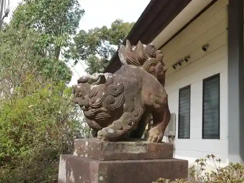 四條畷神社の狛犬