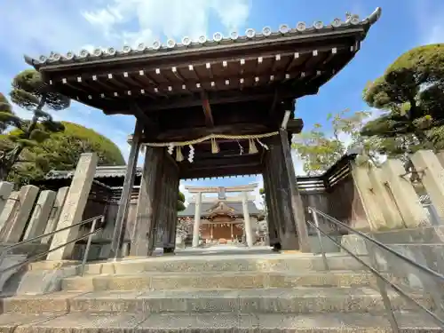 菅生神社の山門