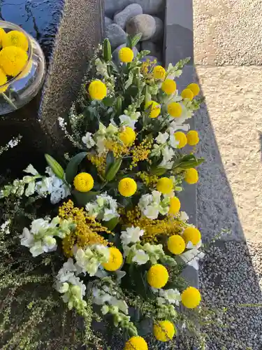 上尾御嶽神社の手水舎