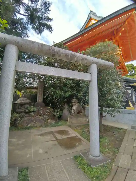 穴八幡宮の末社・摂社