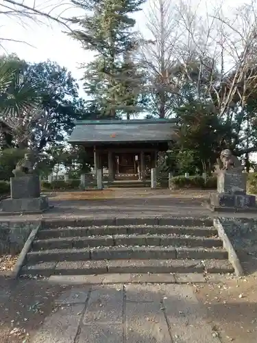 邑楽護国神社の本殿