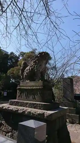 芝東照宮の狛犬