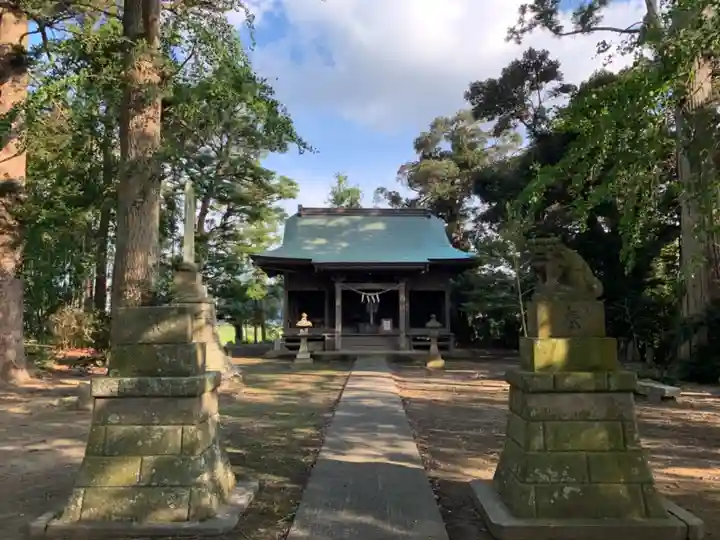 横田神社の本殿・本堂