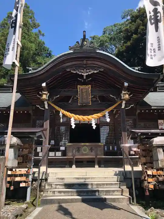 御首神社の本殿・本堂